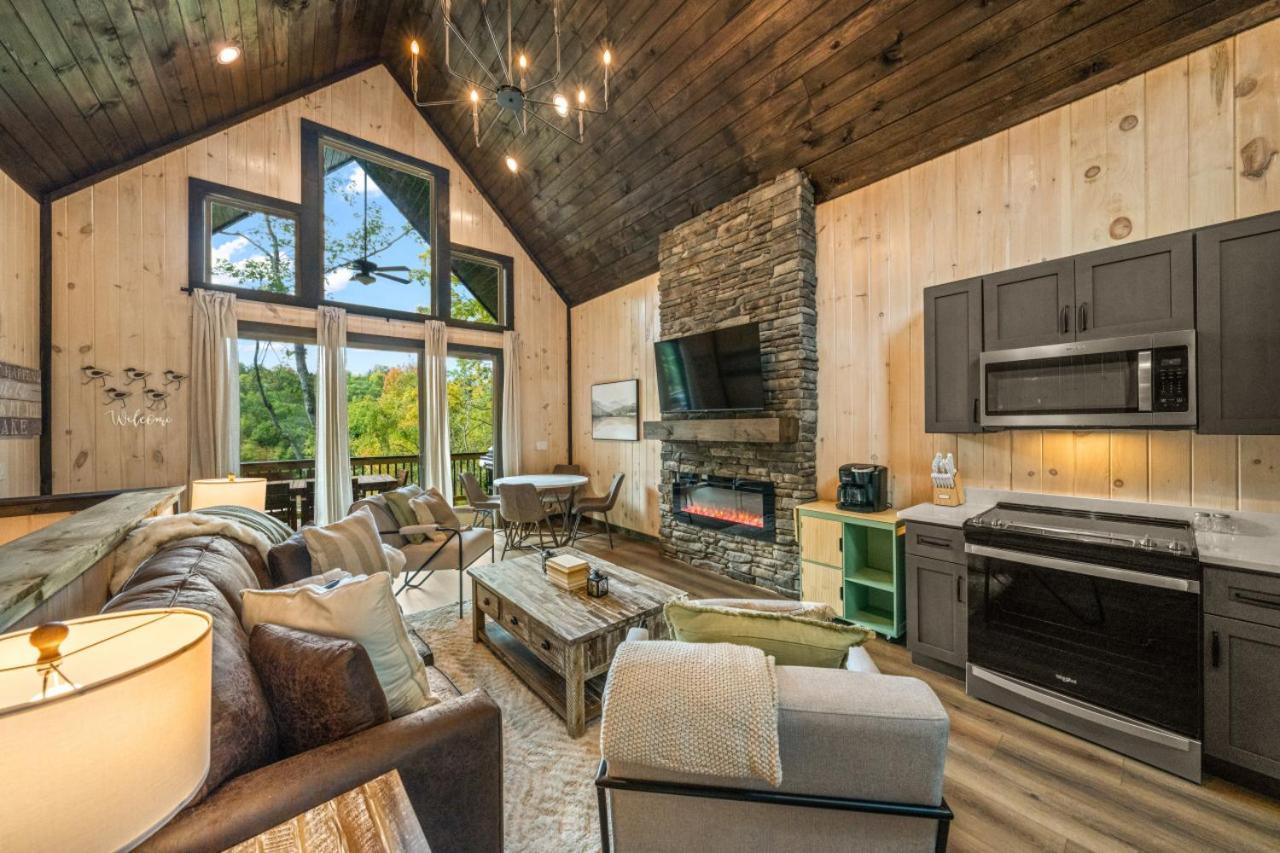 Cozy Cove Retreat W Lake View Hot Tub Firepit Dandridge Exterior foto